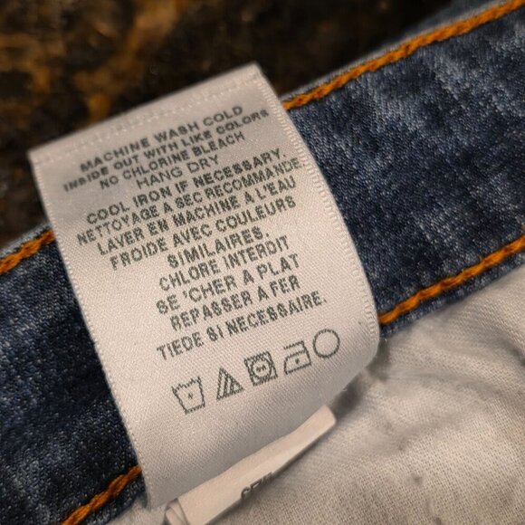 Joe's Jeans The Straight Leg Crop Cuffed Jeans Medium Leslie Wash 31 - Picture 10 of 16